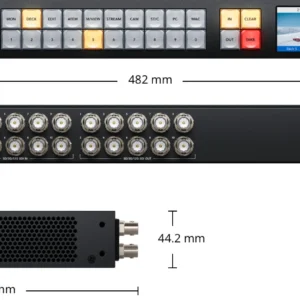 Blackmagic Videohub 10x10 12G - Imagen 4