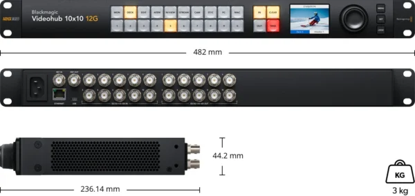 videohub 10x10 12g specs